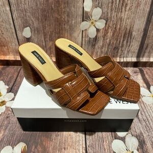 Nine West Kaelyn Heeled Slide Sandals